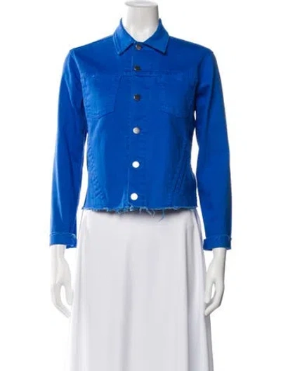 Pre-owned L'agence Denim Jacket In Blue