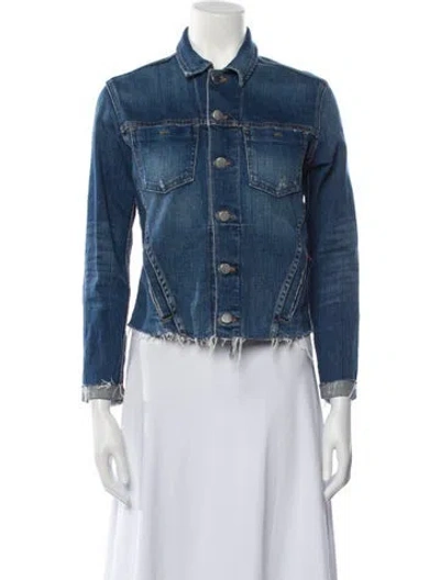 Pre-owned L'agence Denim Jacket In Blue