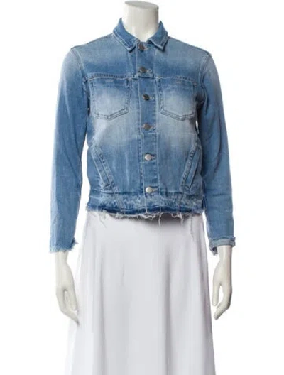 Pre-owned L'agence Denim Jacket In Blue