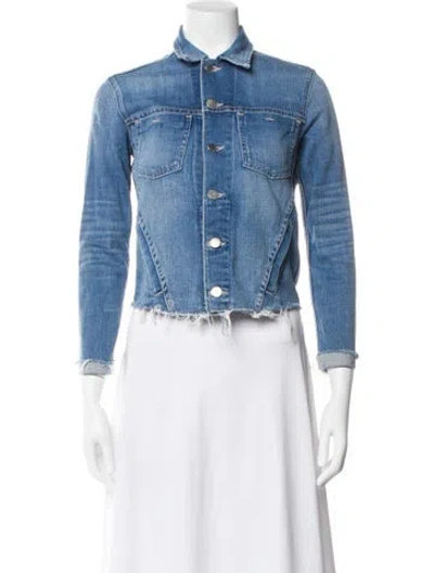 Pre-owned L'agence Denim Jacket In Blue