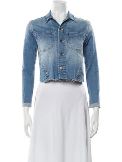 Pre-owned L'agence Denim Jacket In Blue