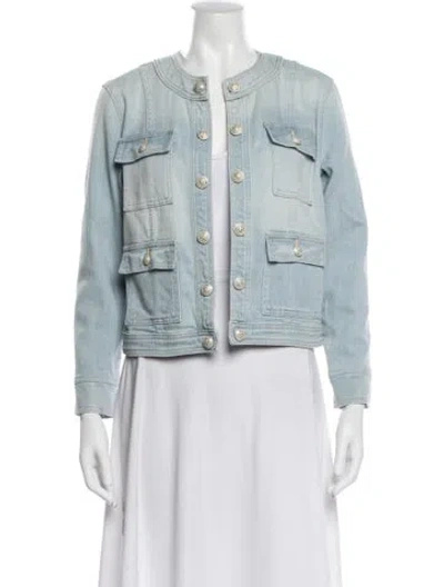 Pre-owned L'agence Denim Jacket In Blue