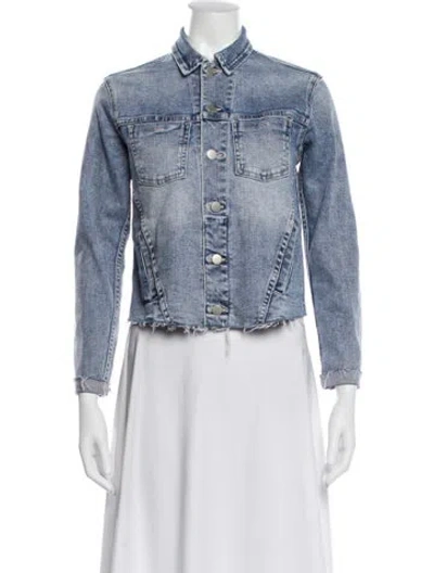 Pre-owned L'agence Denim Jacket In Blue