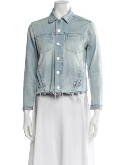 Pre-owned L'agence Denim Jacket In Blue