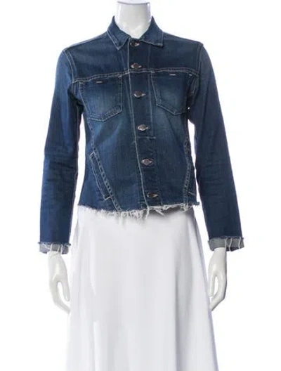 Pre-owned L'agence Denim Jacket In Blue