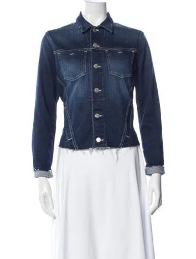Pre-owned L'agence Denim Jacket In Blue