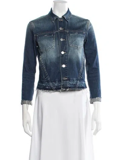 Pre-owned L'agence Denim Jacket In Blue