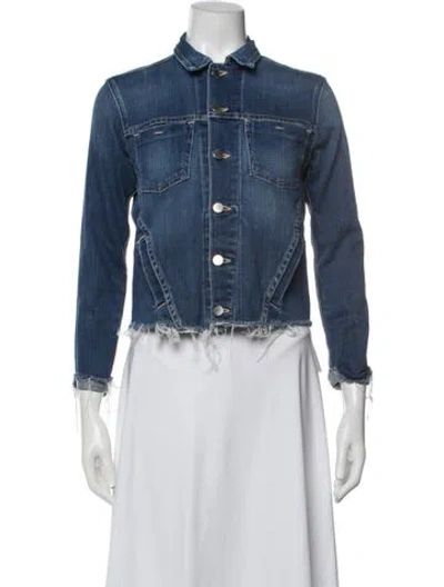Pre-owned L'agence Denim Jacket In Blue
