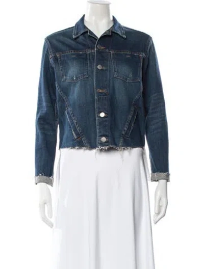 Pre-owned L'agence Denim Jacket In Blue