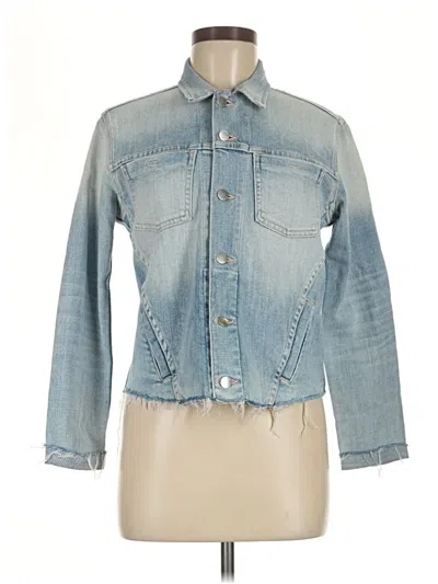 Pre-owned L'agence Denim Jacket In Blue