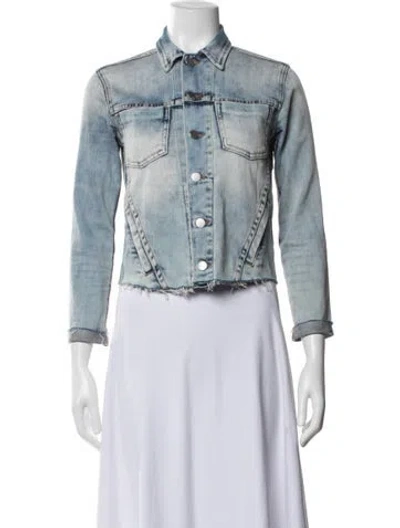 Pre-owned L'agence Denim Jacket In Blue