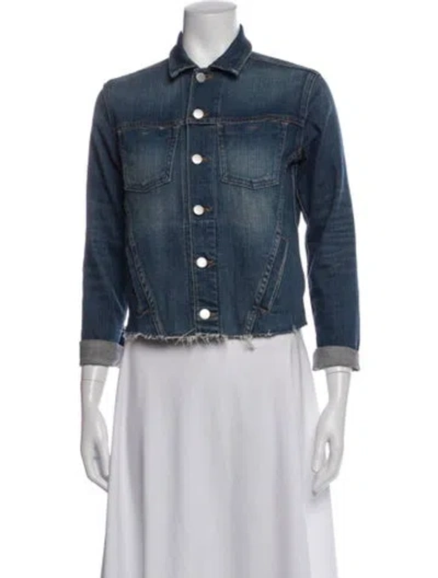 Pre-owned L'agence Denim Jacket In Blue