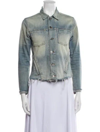 Pre-owned L'agence Denim Jacket In Multi