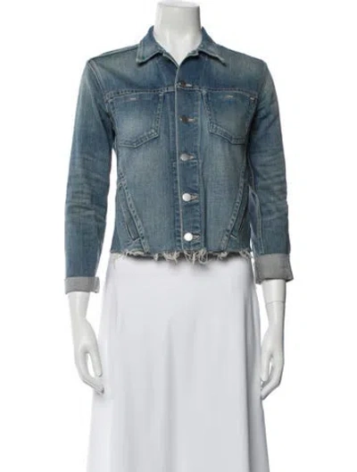 Pre-owned L'agence Denim Jacket In Multi