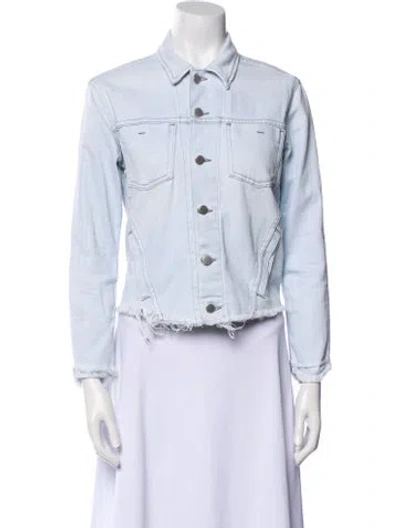 Pre-owned L'agence Denim Jacket In Multi
