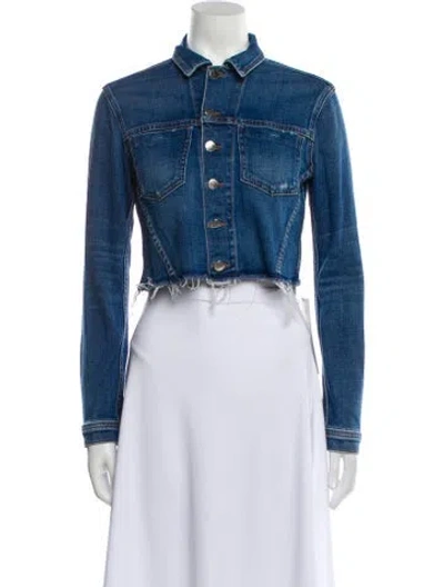 Pre-owned L'agence Denim Jacket In Multi
