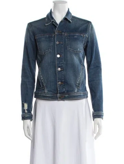 Pre-owned L'agence Denim Jacket In Multi