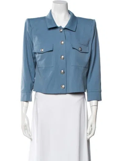 Pre-owned L'agence Denim Jacket W/ Tags In Blue