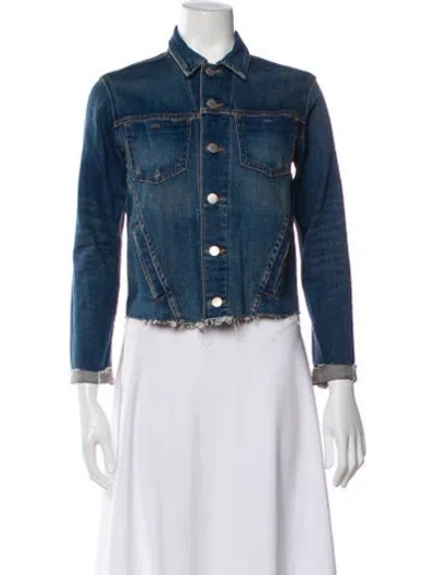 Pre-owned L'agence Denim Jacket W/ Tags In Blue