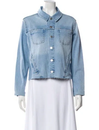 Pre-owned L'agence Denim Jacket W/ Tags In Blue