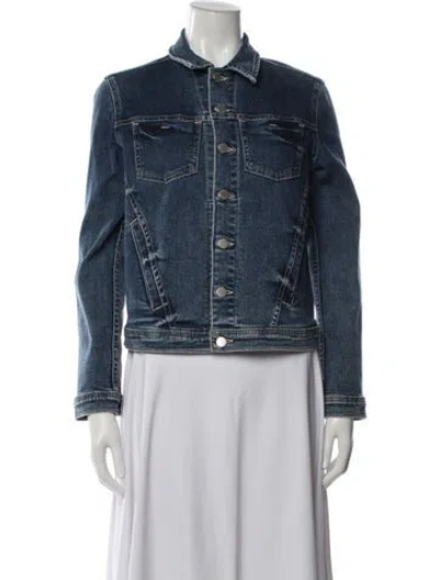 Pre-owned L'agence Denim Jacket W/ Tags In Blue