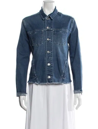 Pre-owned L'agence Denim Jacket W/ Tags In Blue