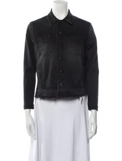 Pre-owned L'agence Denim Jacket W/ Tags In Gray