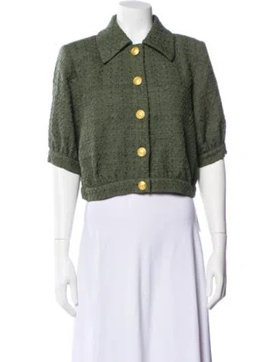 Pre-owned L'agence Denim Jacket W/ Tags In Green