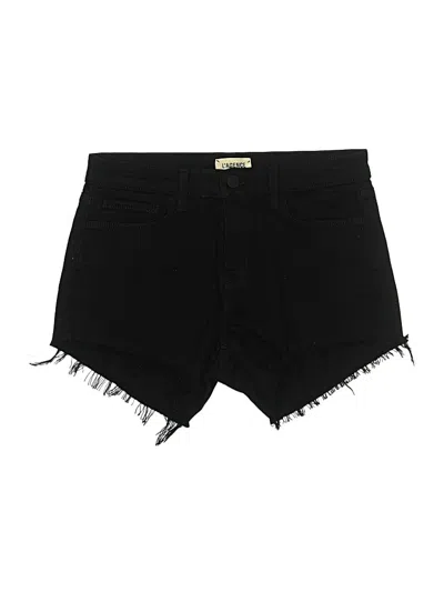 Pre-owned L'agence Denim Shorts In Black