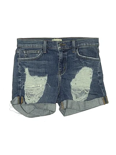 Pre-owned L'agence Denim Shorts In Blue