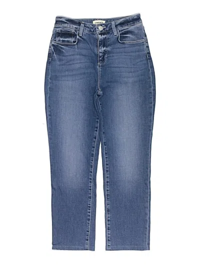 Pre-owned L'agence Denim Shorts In Blue