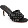 L'agence Denise Slide Sandal In Black
