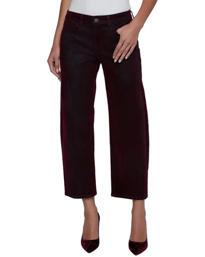 L'agence Dolores Pant In Burgundy