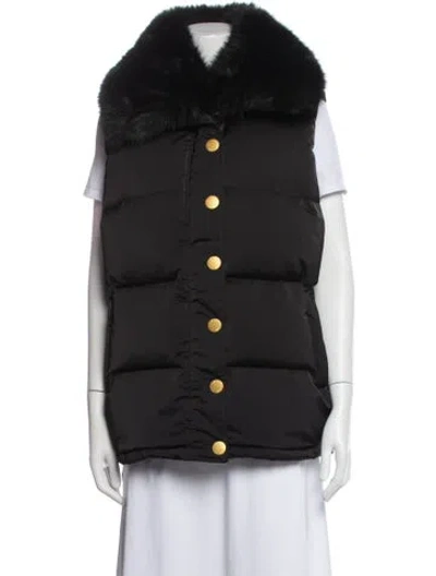 Pre-owned L'agence Down Jacket W/ Tags In Black