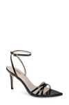 L'agence Dua Ankle Strap Sandal In Black
