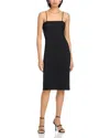 L'agence Eira Spaghetti Strap Midi Dress In Multi