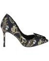 L'agence Elea Pump Satin Pump In Black