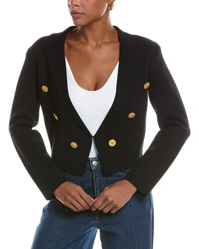 L'agence Elio Crop Knit Blazer