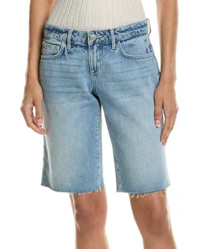 L'agence Elise Low-rise Bermuda Short In Blue