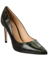 L'agence Eloise Leather Pump In Green