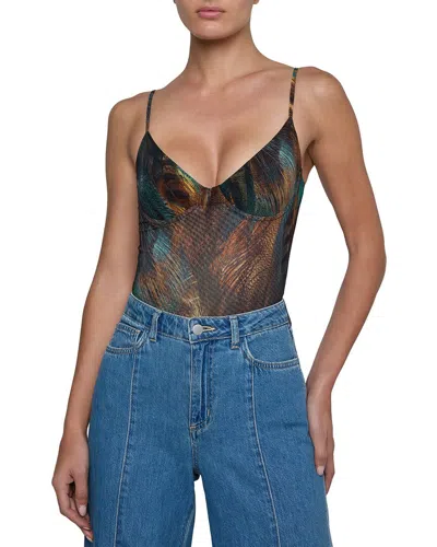 L'agence Elowen Bodysuit In Black