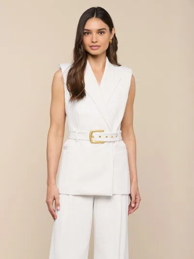 L'agence Emerly Vest In White