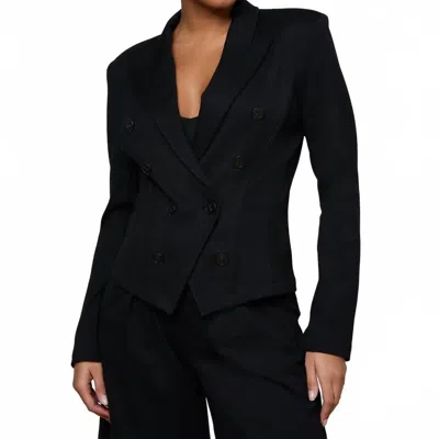 L'agence Emerson Ponte Blazer In Black