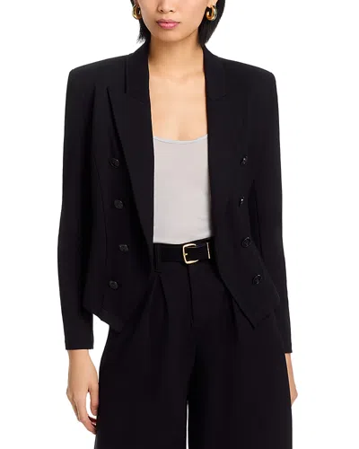 L'agence Emerson Structured Blazer In Blue