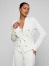 L'agence Emerson Structured Blazer In White