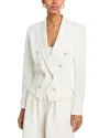 L'agence Emerson Structured Blazer In White