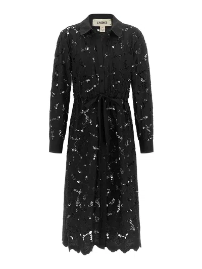 L'agence Emilio Dress In Black