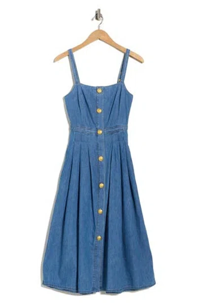 L'agence Esmeralda Pinafore Dress In Black