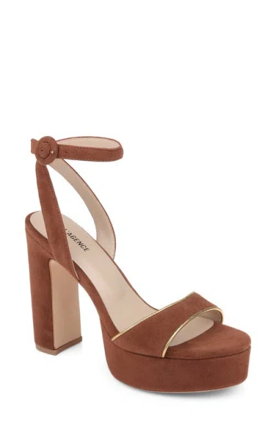 L'agence Essie Sandal In Brown