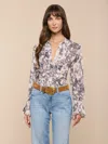 L'agence Eunice Blouse In Multi